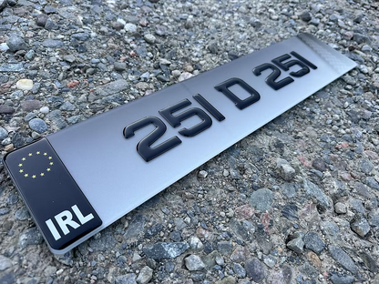 Tinted Faded 3D Metro Gel Plates 50mm x2