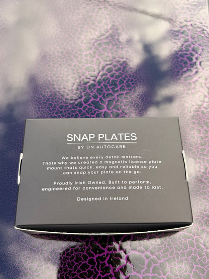 Snap Plates™  Magnetic License Plate Mount
