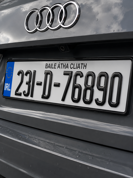 3D NCT Gel - Number Plates (x2)