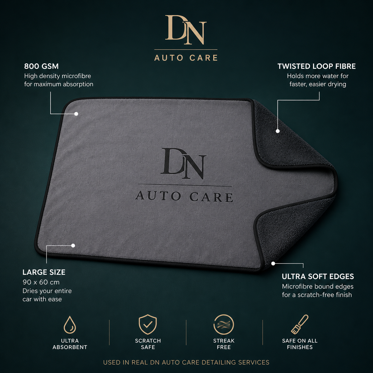 DN Auto Care Premium Drying Towel