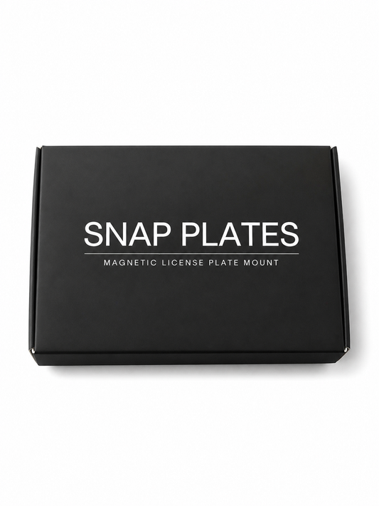 Snap Plates™  Magnetic License Plate Mount