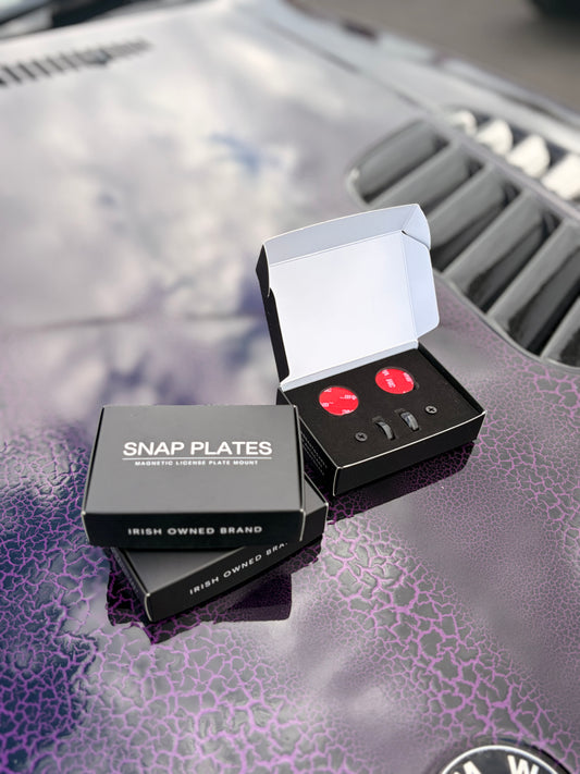 Snap Plates™  Magnetic License Plate Mount