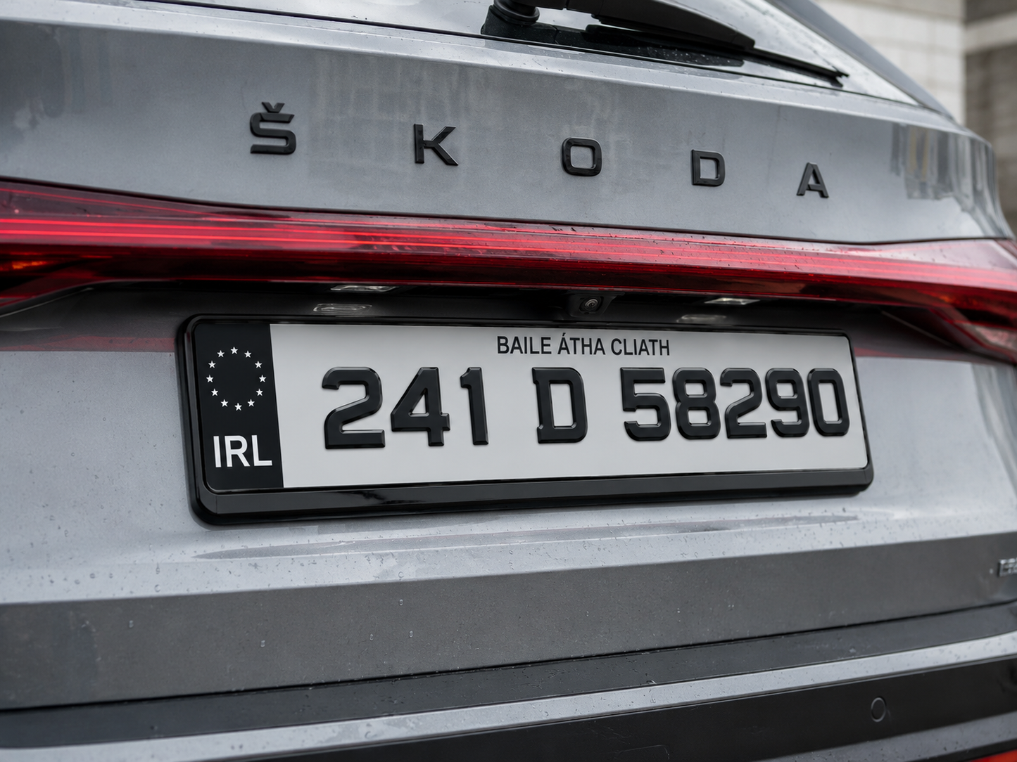 3D Metro Gel Plates - Number Plates 50mm (x2)