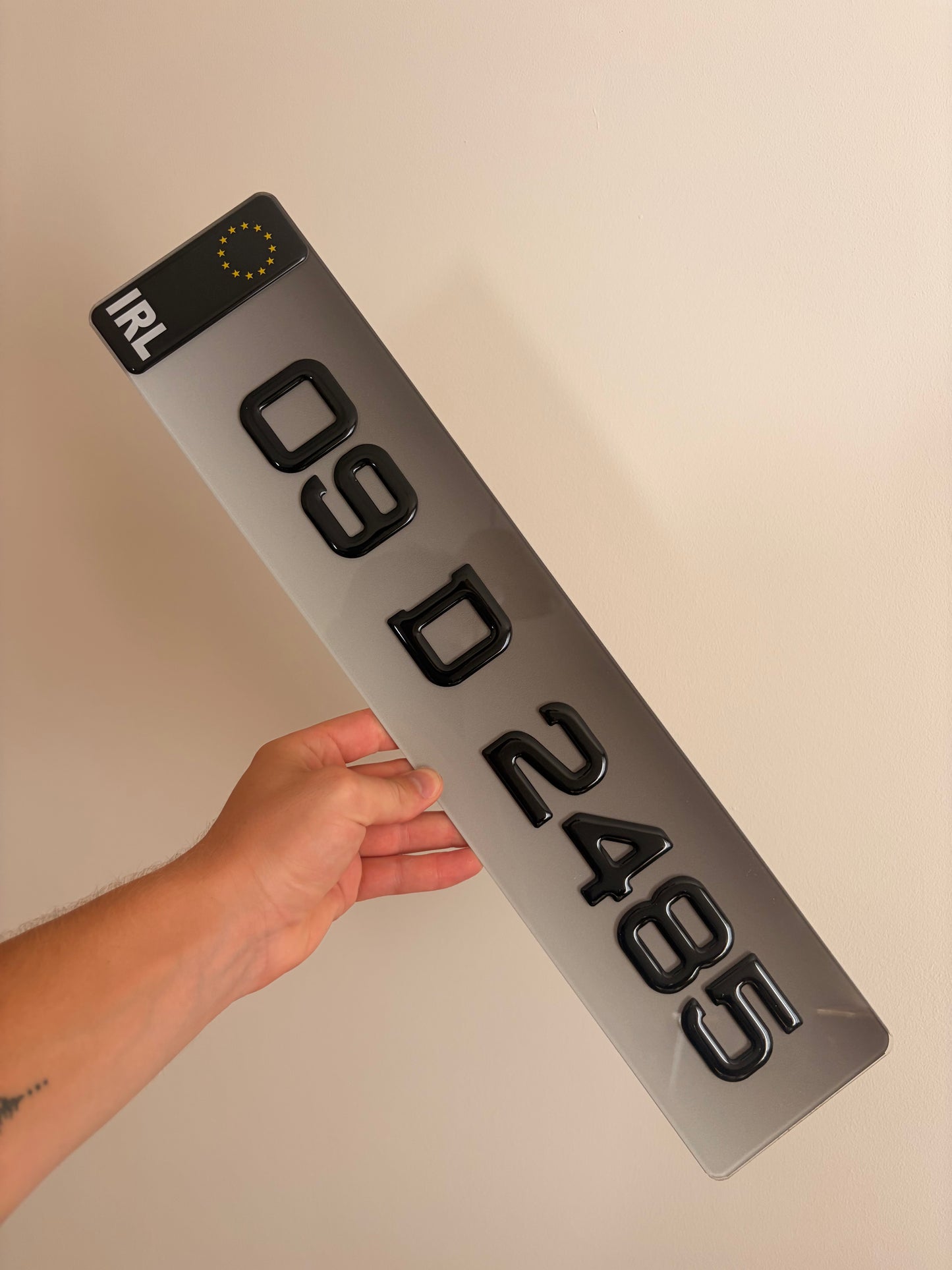 Tinted Faded 3D Metro Gel Plates 50mm x2