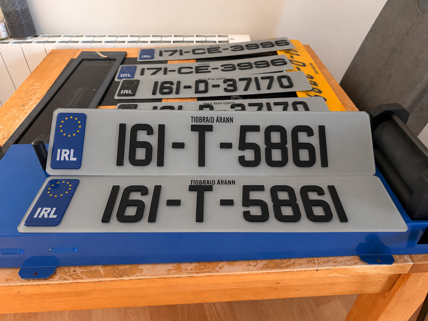 Tinted 4D Plates 70mm x2