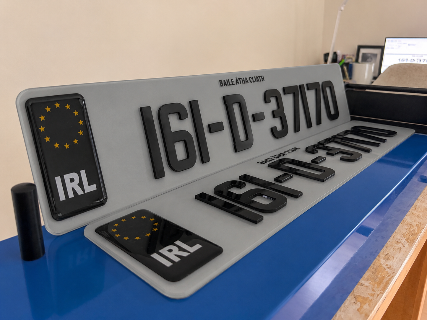 Tinted 4D Plates 70mm x2