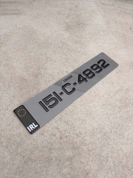 Tinted 3D Metro Gel Plates 50mm x2