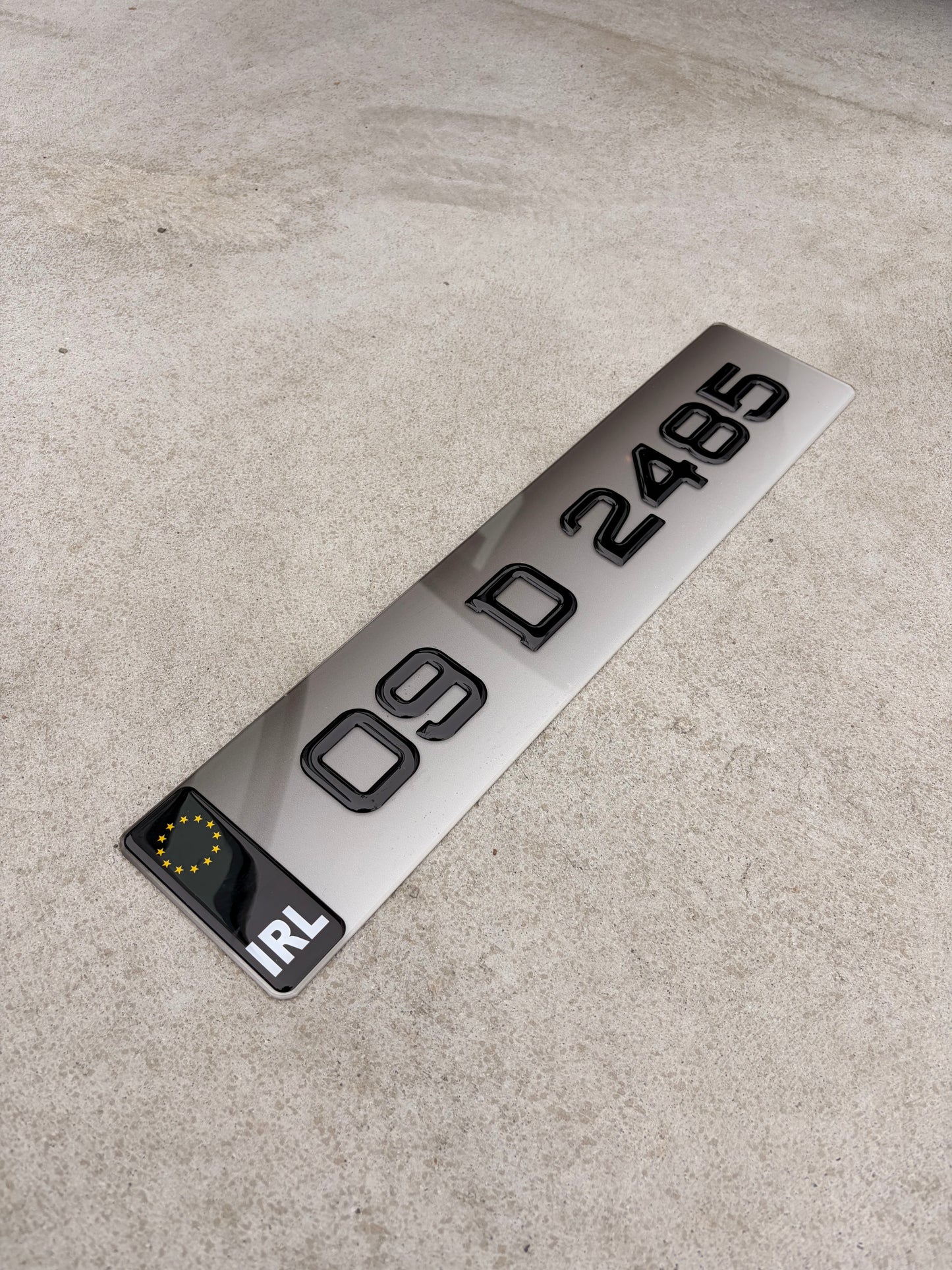 Tinted Faded 3D Metro Gel Plates 50mm x2