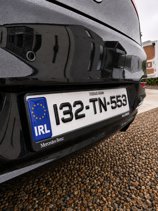 3D Metro Gel Plates with Gel IRL - Number Plates 50mm (x2)