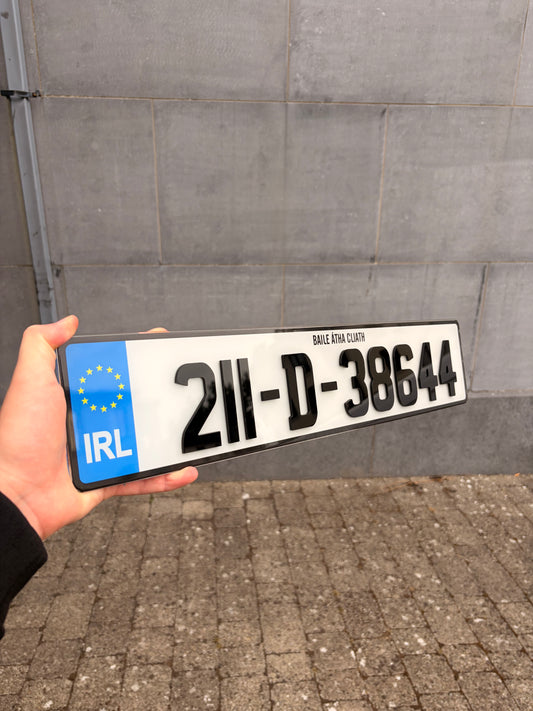 4D NCT Plate - Number Plates (x2)