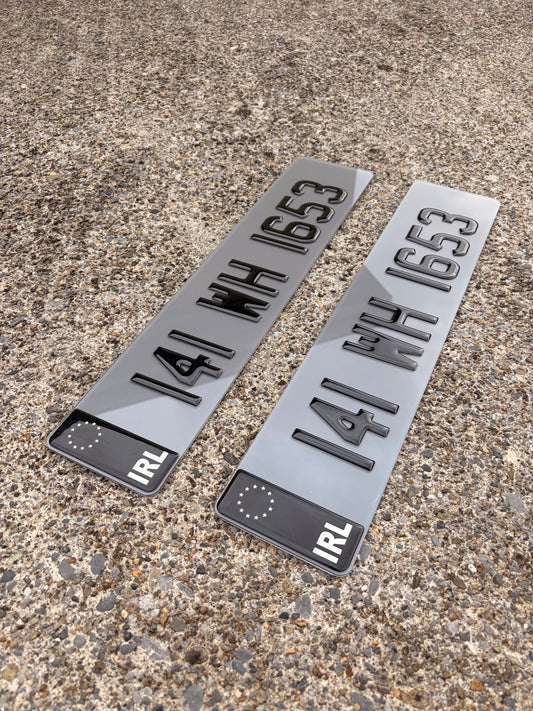 Tinted 3D Gel Plates 70mm x2