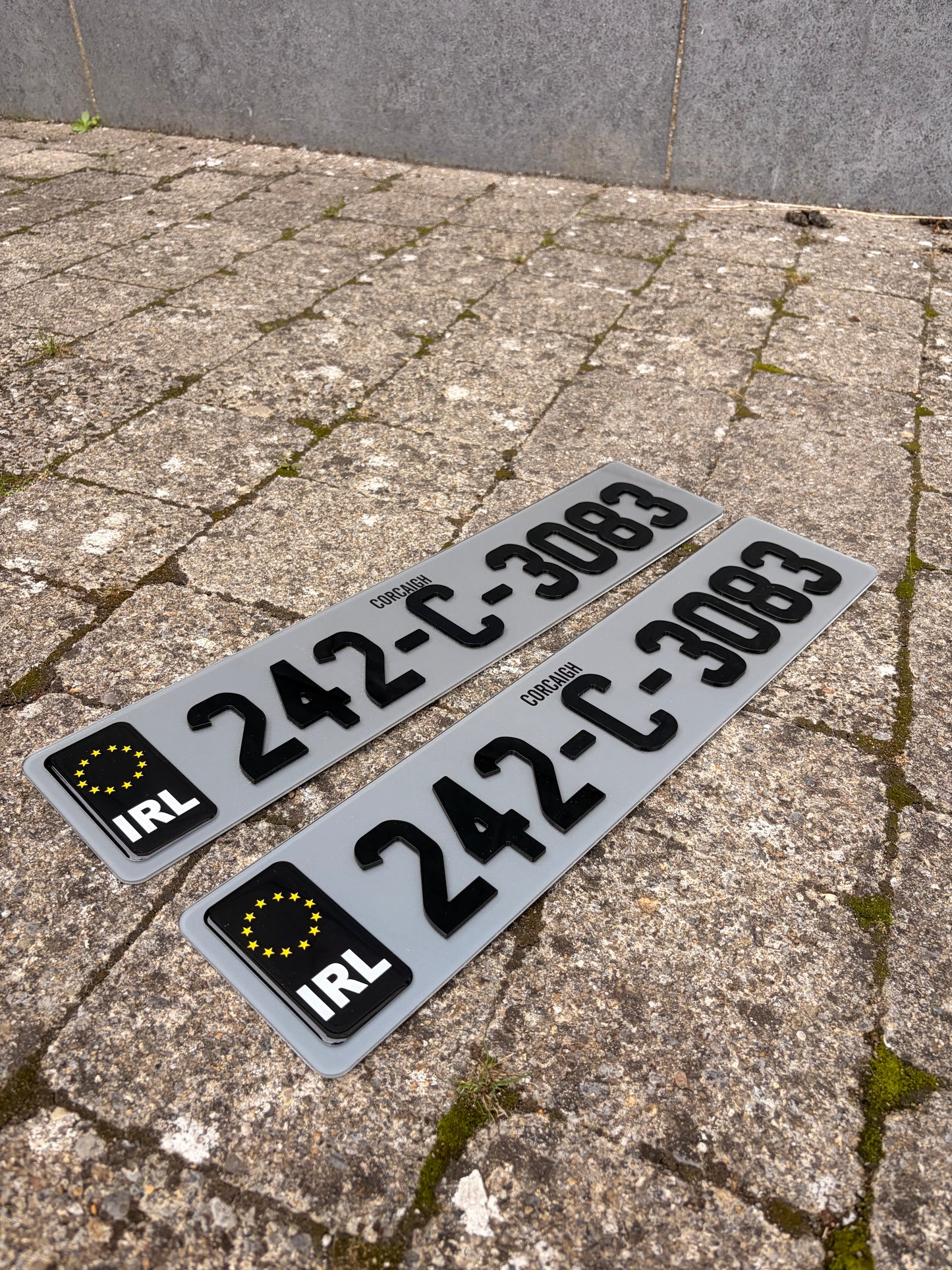 Tinted 4D Plates 70mm x2