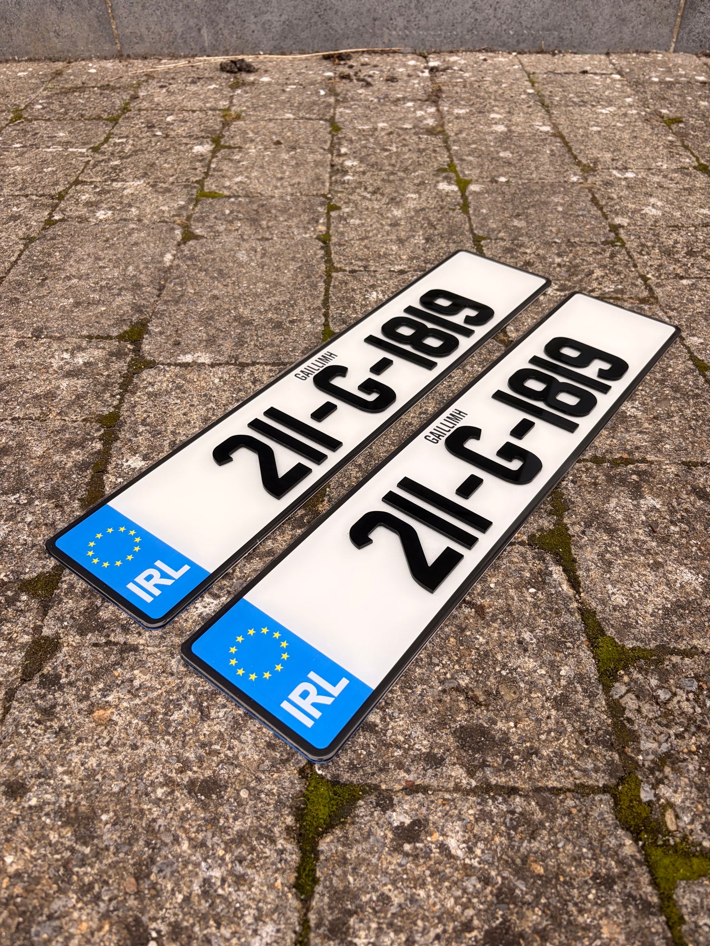 4D NCT Plate - Number Plates (x2)