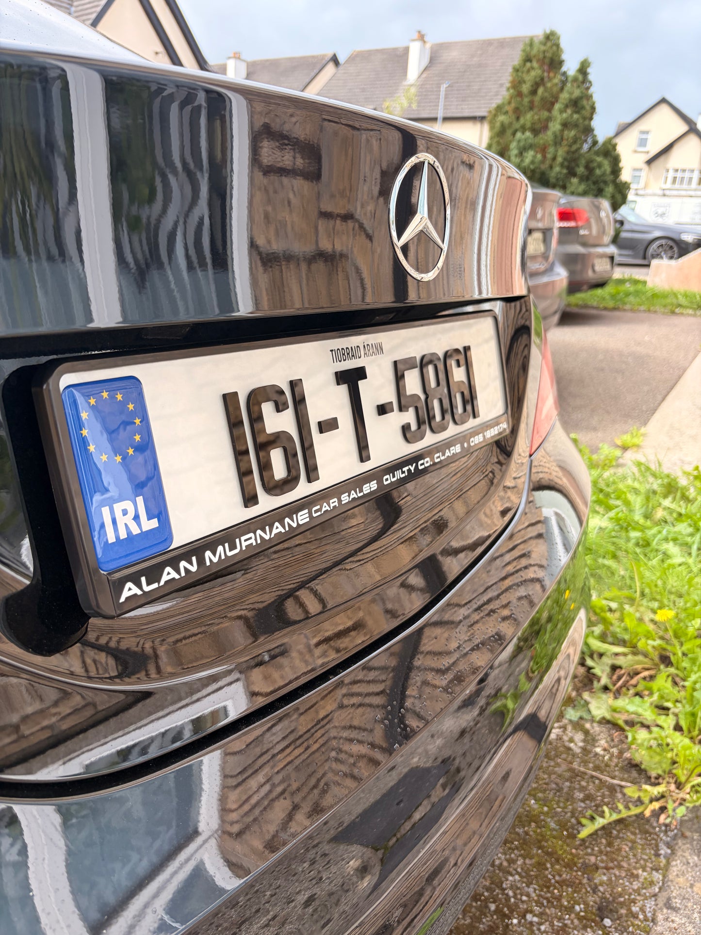 4D Number Plates with Gel IRL  - Number Plates 70mm (x2)